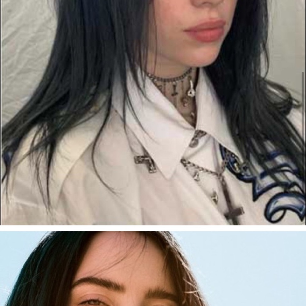 Billie Eilish DALMATA Silver Chain Necklace with Charm RARE!!!!